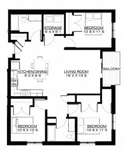 620 E Franklin Ave Studio-3 Beds Apartment for Rent - Photo Gallery 9